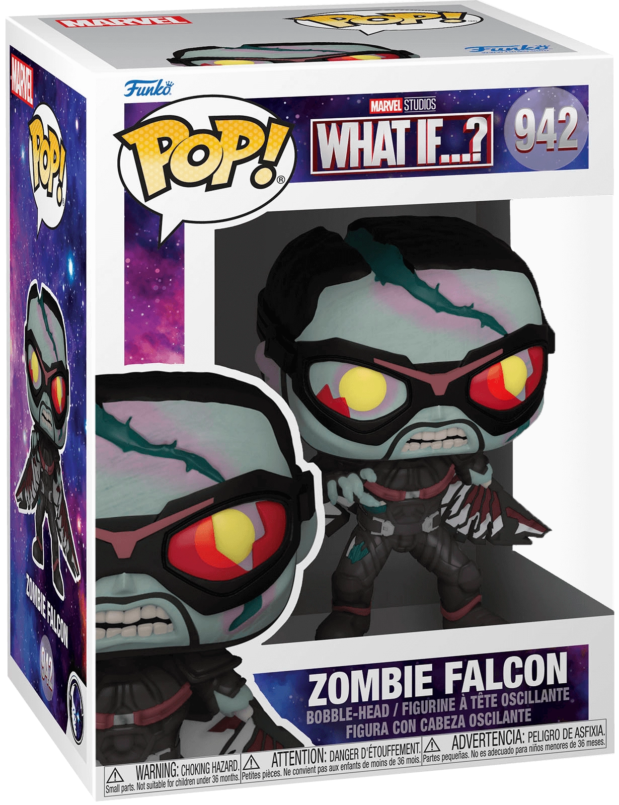 Funko Pop! Marvel: What If...? Zombie Falcon  for sale in Egypt from Games2Egypt