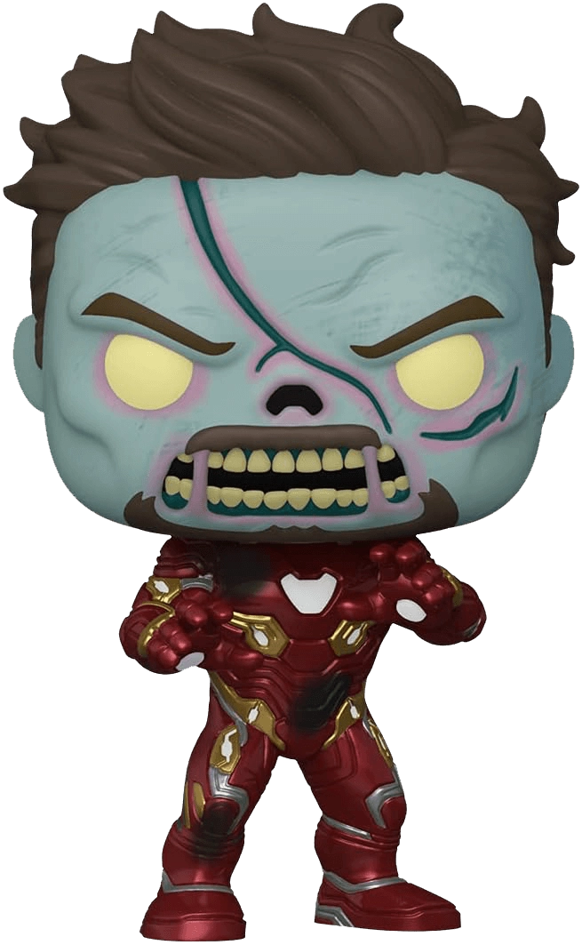 Funko Pop! Marvel: What If...? Zombie Iron Man (Glows in the Dark)  for sale in Egypt from Games2Egypt