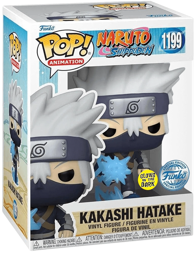 Funko Pop! Anime: Naruto - Young Kakashi (Glows in The Dark)  for sale in Egypt from Games2Egypt