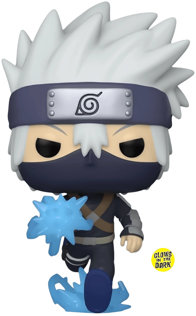 Funko Pop! Anime: Naruto - Young Kakashi (Glows in The Dark)  for sale in Egypt from Games2Egypt