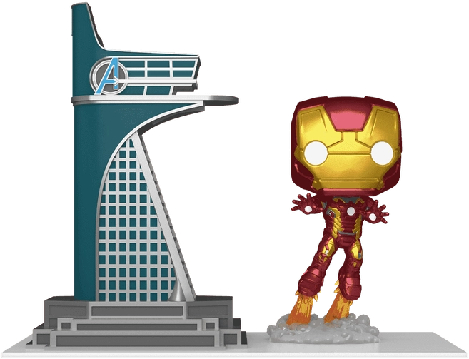 Funko Pop! Marvel: Tower and Iron Man  for sale in Egypt from Games2Egypt