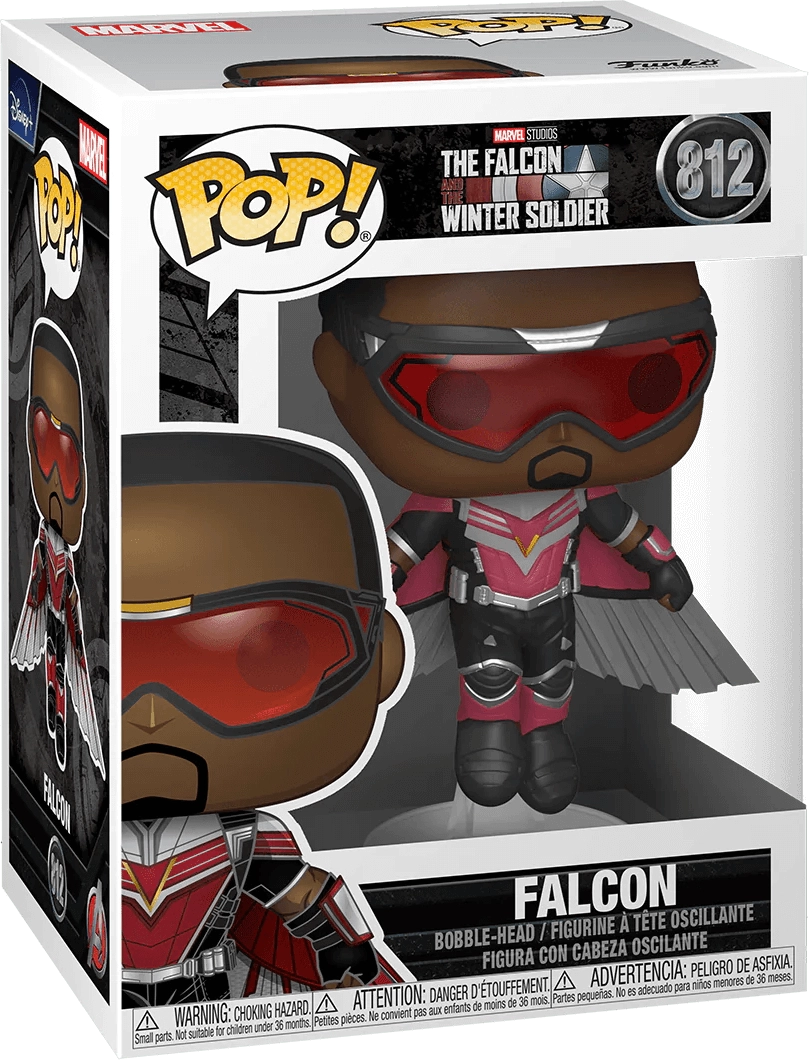 Funko Pop! Marvel: The Falcon and The Winter Soldier - Flying Falcon (812)  for sale in Egypt from Games2Egypt