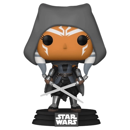 Funko Pop! Star Wars: The Mandalorian - Hooded Ahsoka with Dual Sabers (Exc)  for sale in Egypt from Games2Egypt