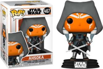 Funko Pop! Star Wars: The Mandalorian - Hooded Ahsoka with Dual Sabers (Exc)  for sale in Egypt from Games2Egypt