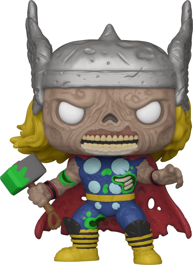 Funko Pop! Marvel Zombies - Thor (Exc) (GW)  for sale in Egypt from Games2Egypt