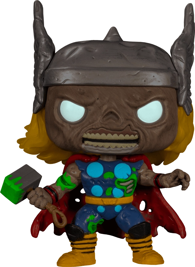 Funko Pop! Marvel Zombies - Thor (Exc) (GW)  for sale in Egypt from Games2Egypt