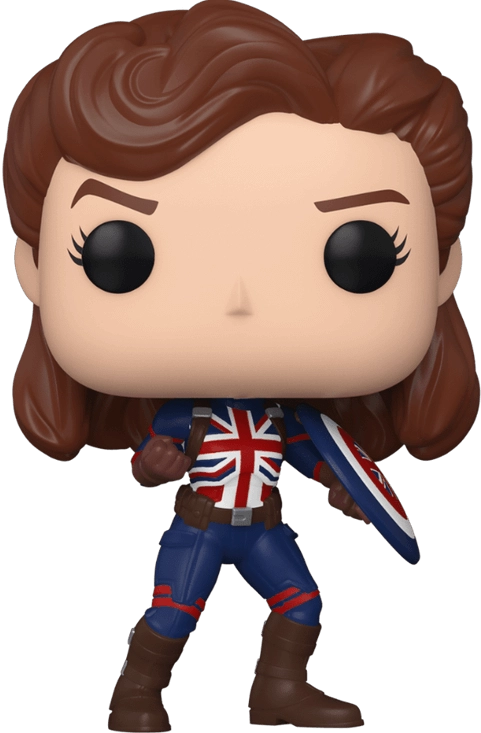 Funko Pop! Marvel: What If...? - Captain Carter Pose (Exc)  for sale in Egypt from Games2Egypt