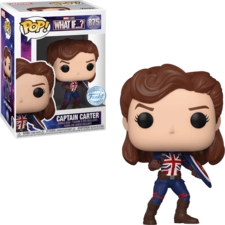 Funko Pop! Marvel: What If...? - Captain Carter Pose (Exc)  for sale in Egypt from Games2Egypt