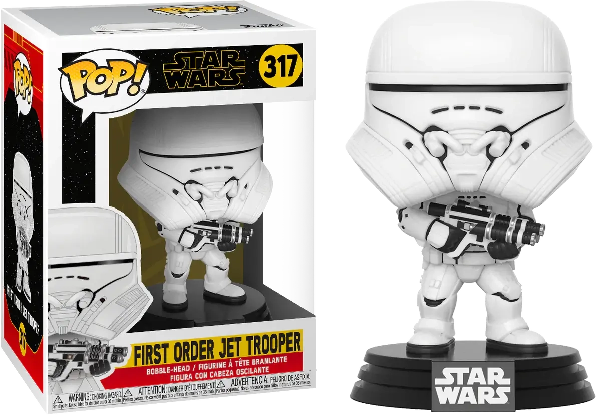 Funko Pop! Star Wars: Episode 9, Rise of Skywalker - First Order Jet Trooper  for sale in Egypt from Games2Egypt