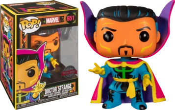 Funko Pop! Marvel: Black Light Dr. Strange (Exc)  for sale in Egypt from Games2Egypt