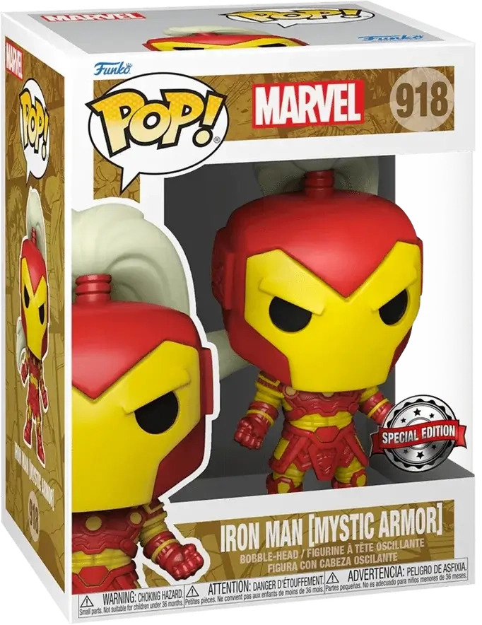 Funko Pop! Marvel: Iron Man (Mystic Armor)(Exc)  for sale in Egypt from Games2Egypt