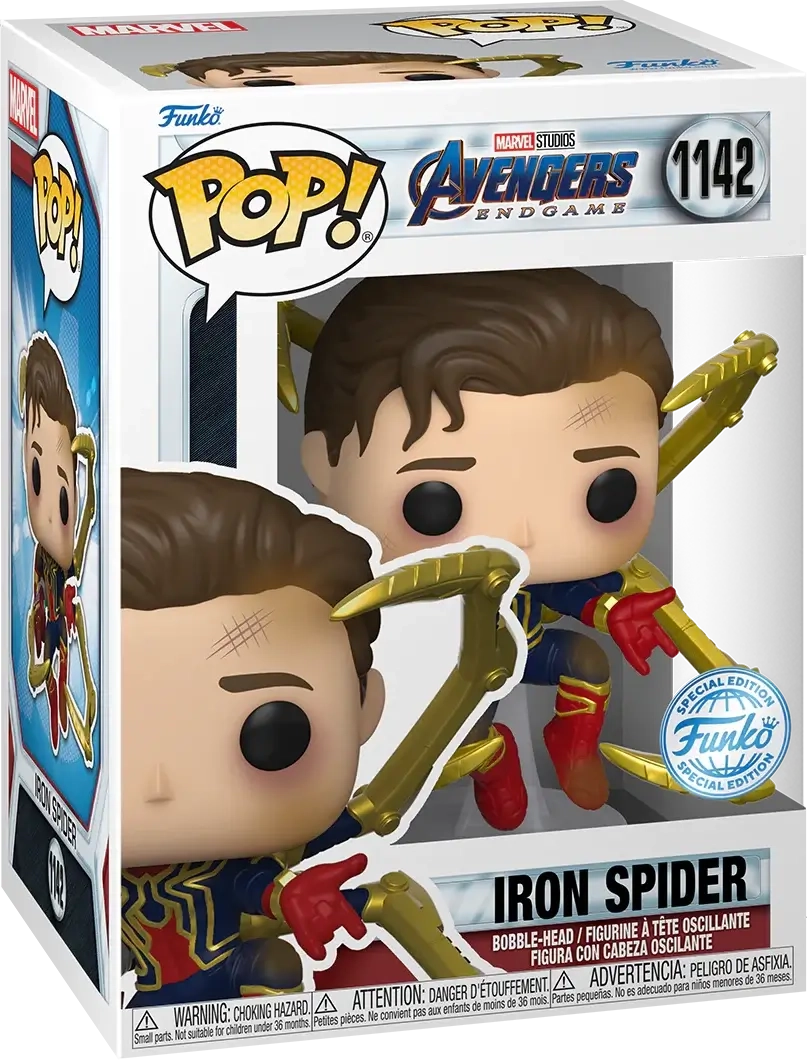 Funko Pop! Marvel: Avengers Endgame - Unmasked Spider Man (Exc)  for sale in Egypt from Games2Egypt