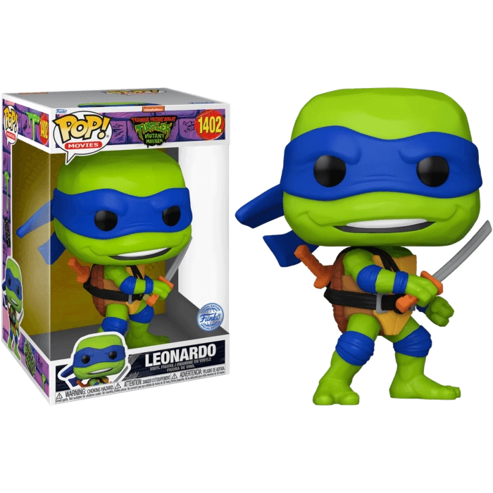 Funko Pop Jumbo! Movie: Teenage Mutant Ninja Turtle - Leonardo (Exc)  for sale in Egypt from Games2Egypt