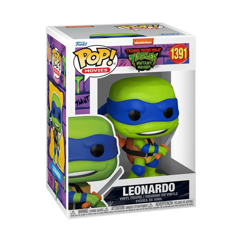 Funko Pop Jumbo! Movie: Teenage Mutant Ninja Turtle - Leonardo (Exc)  for sale in Egypt from Games2Egypt