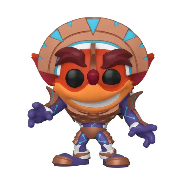 Funko POP! Games: Crash Bandicoot - Crash in Mask Armor  for sale in Egypt from Games2Egypt