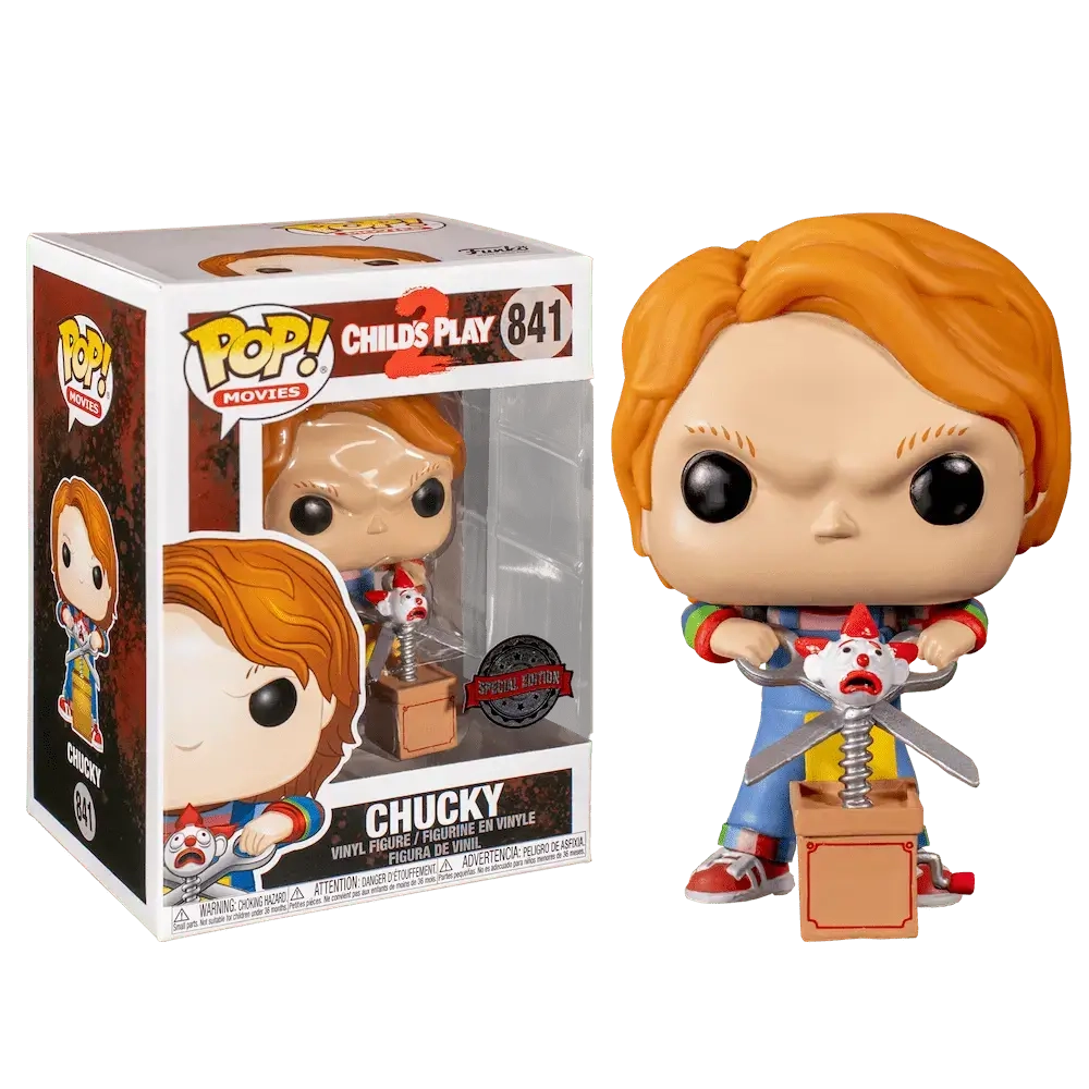 Funko Pop Movies Action Figure Child's Play 2 - Chucky With Buddy   for sale in Egypt from Games2Egypt