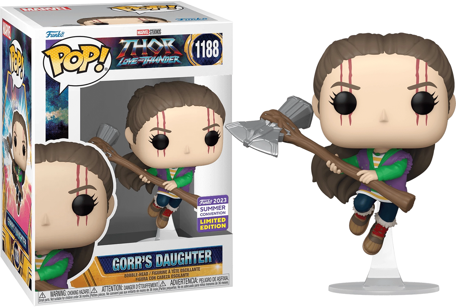 Funko Pop! Marvel: Thor Love and Thunder - Gorr's Daughter (SDCC'23)  for sale in Egypt from Games2Egypt