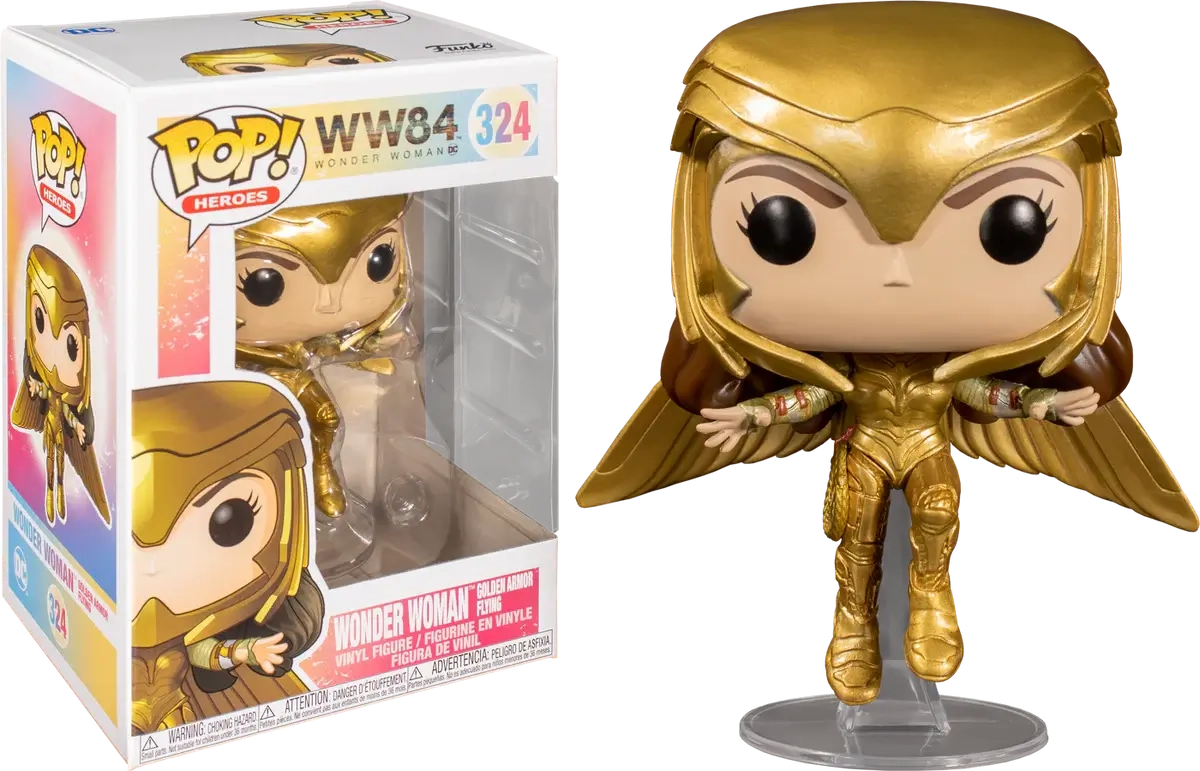 Funko Pop! Heroes: Wonder Woman Golden Armor  for sale in Egypt from Games2Egypt