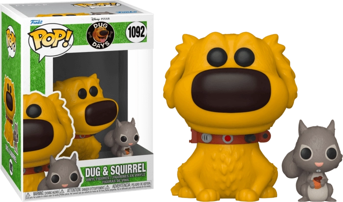 Funko POP! & Buddy: Dug Days - Dug with Squirrel  for sale in Egypt from Games2Egypt