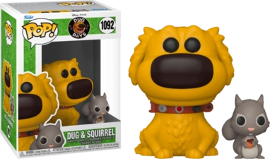 Funko POP! & Buddy: Dug Days - Dug with Squirrel  for sale in Egypt from Games2Egypt