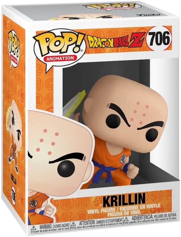 Funko Pop! Pop Anime: Dragon Ball Z - Krillin  for sale in Egypt from Games2Egypt