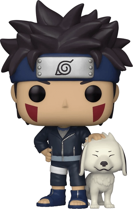 Funko Pop! Anime: Naruto - Kiba with Akamaru  for sale in Egypt from Games2Egypt