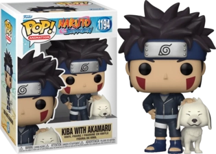 Funko Pop! Anime: Naruto - Kiba with Akamaru  for sale in Egypt from Games2Egypt