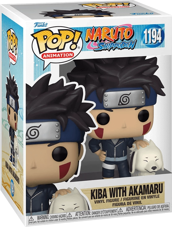 Funko Pop! Anime: Naruto - Kiba with Akamaru  for sale in Egypt from Games2Egypt