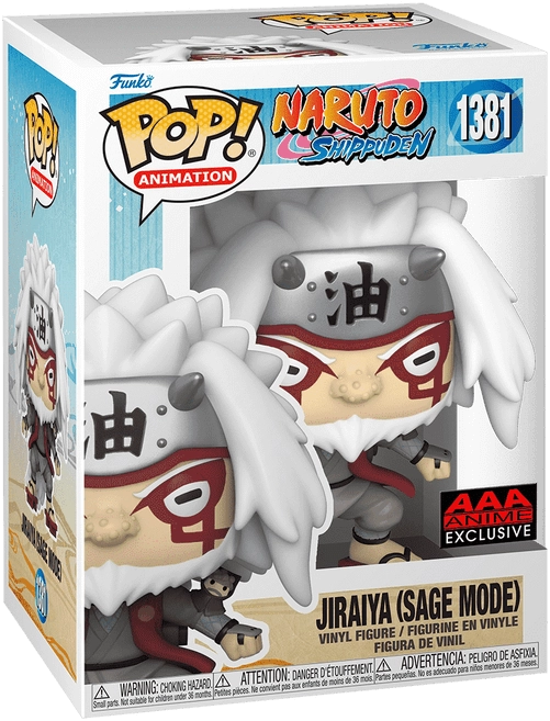 Funko Pop! Anime: Naruto - Jiraiya (Sage Mode)(Exc)  for sale in Egypt from Games2Egypt