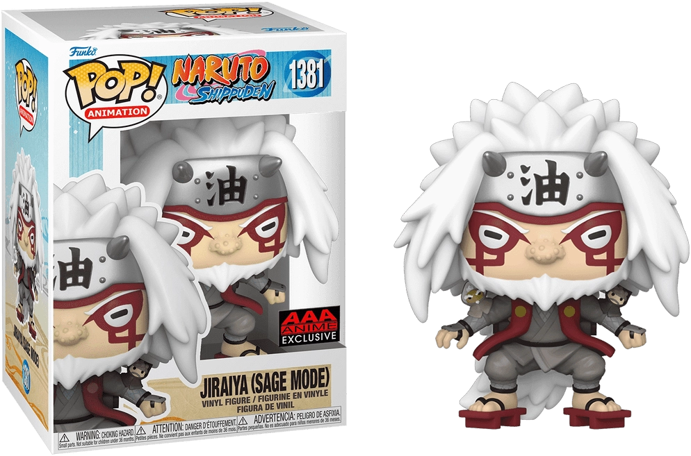 Funko Pop! Anime: Naruto - Jiraiya (Sage Mode)(Exc)  for sale in Egypt from Games2Egypt