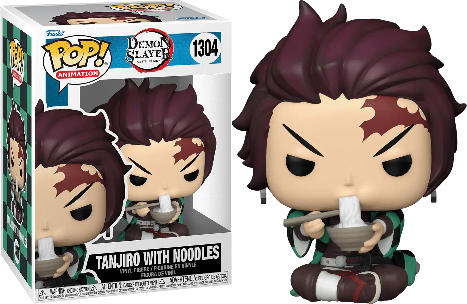 Funko Pop! Animation: Demon Slayer - Tanjiro with Noodles  for sale in Egypt from Games2Egypt