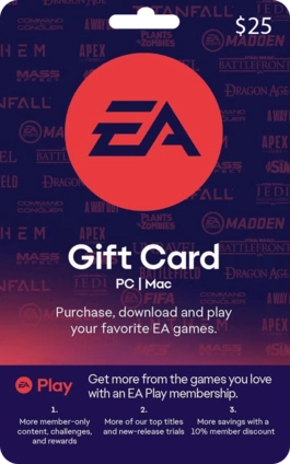 EA Play Gift Card - $25 - USA