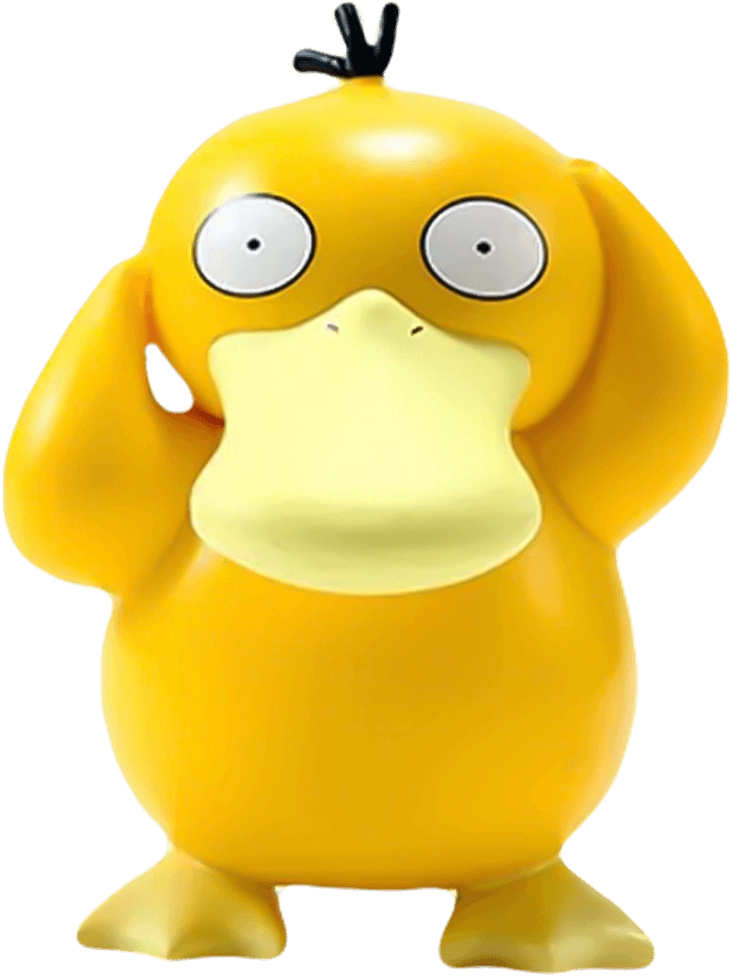  Pokemon - Psyduck Pokedex Mini Statue Figure  for sale in Egypt from Games2Egypt