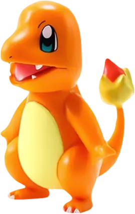 Pokemon - Charmander Pokedex Mini Statue Figure