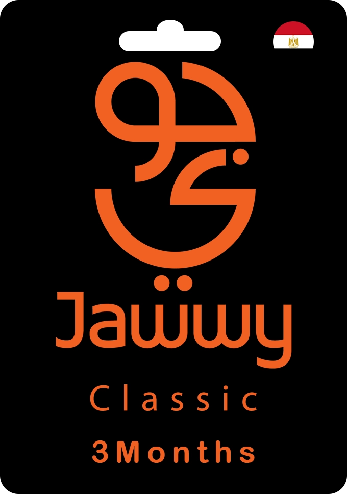 Jawwy TV Classic Gift Card - Egypt - 3 Months  for sale in Egypt from Games2Egypt