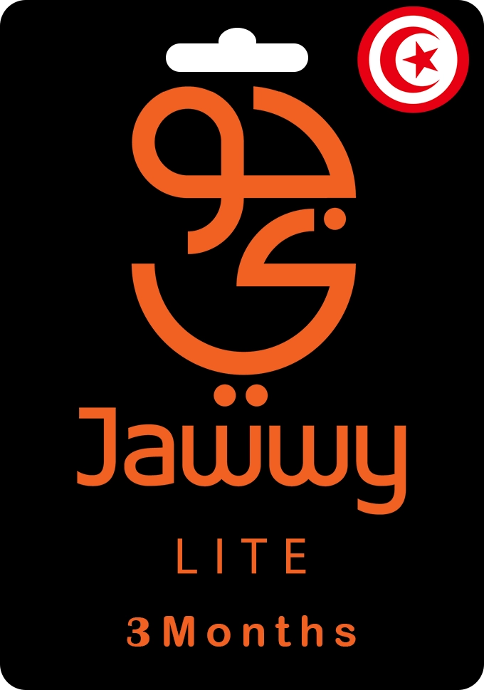 Jawwy TV Lite Gift Card - Tunisia - 3 Months  for sale in Egypt from Games2Egypt