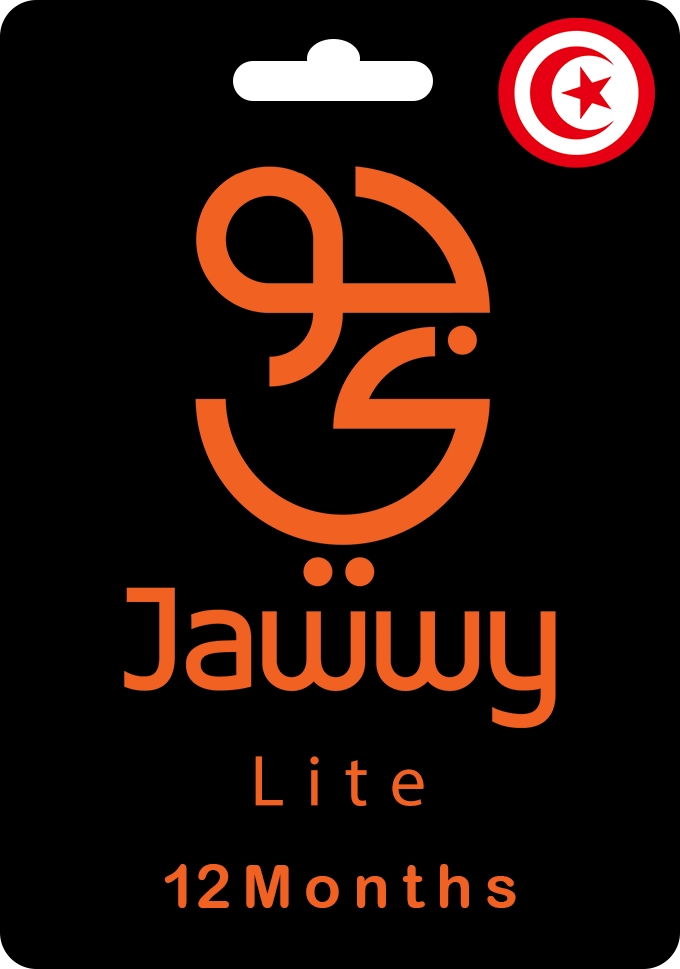 Jawwy TV Lite Gift Card - Tunisia - 12 Months  for sale in Egypt from Games2Egypt