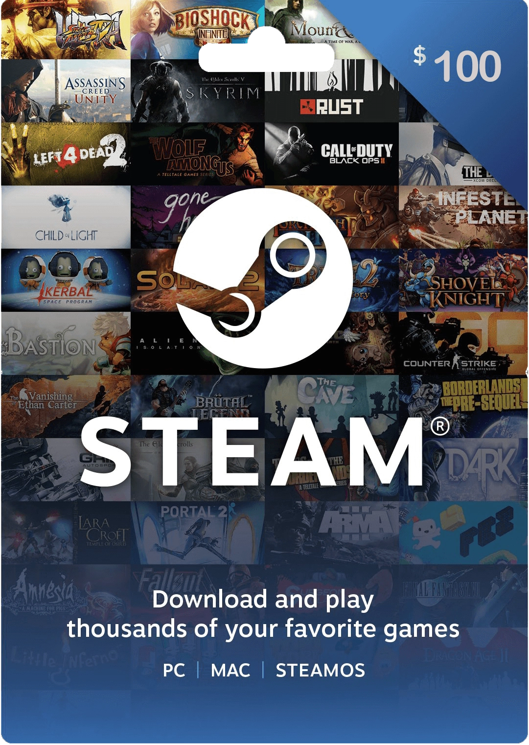 Steam Wallet Gift Card Europe 100 EUR  for sale in Egypt from Games2Egypt