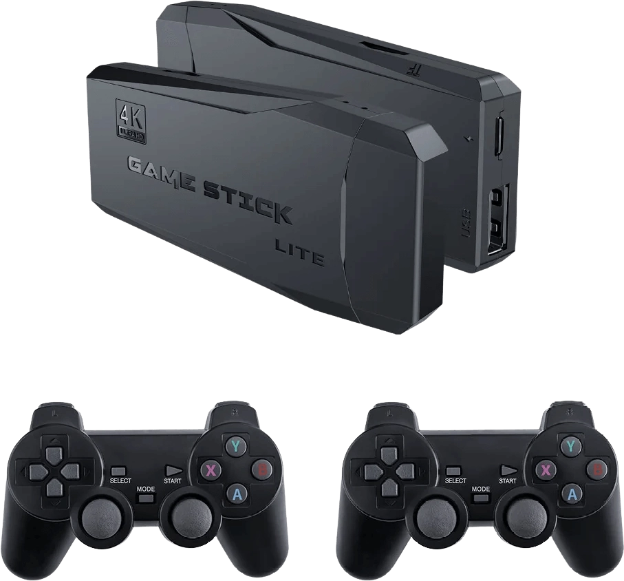 Game Stick Lite 4K Retro Console with Wireless Controllers  for sale in Egypt from Games2Egypt