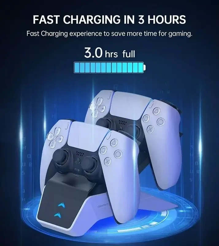 Choetech CGM-P02 Dual Charging Dock for PS5 Controller  for sale in Egypt from Games2Egypt