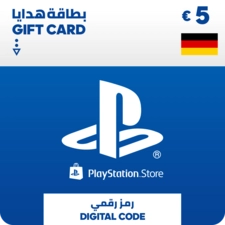 PSN PlayStation Store Gift Card EUR 5 (Germany) -  for sale in Egypt from Games2Egypt