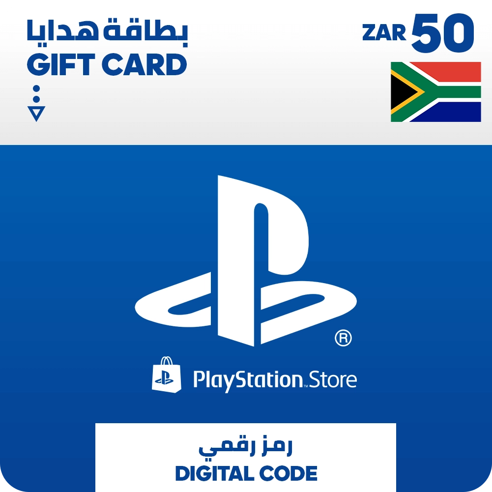 PSN PlayStation Store Gift Card ZAR 50 (South Africa)  for sale in Egypt from Games2Egypt