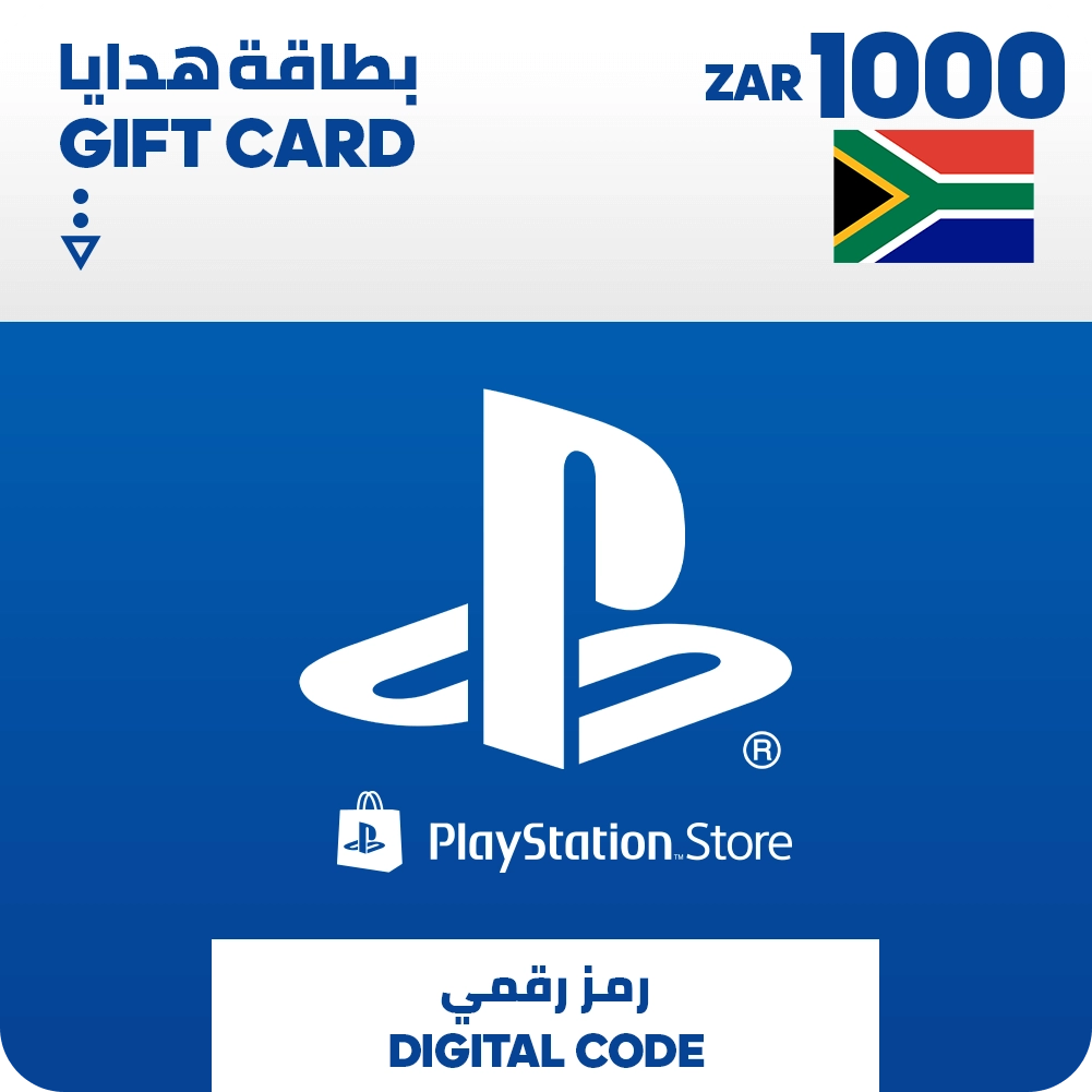 PSN PlayStation Store Gift Card ZAR 1000 (South Africa)  for sale in Egypt from Games2Egypt