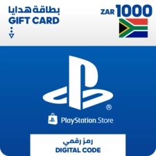 PSN PlayStation Store Gift Card ZAR 1000 (South Africa) -  for sale in Egypt from Games2Egypt