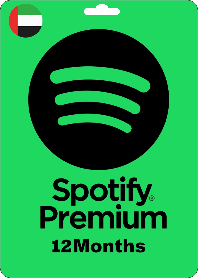 Spotify Premium Gift Card - UAE - 12 Months  for sale in Egypt from Games2Egypt