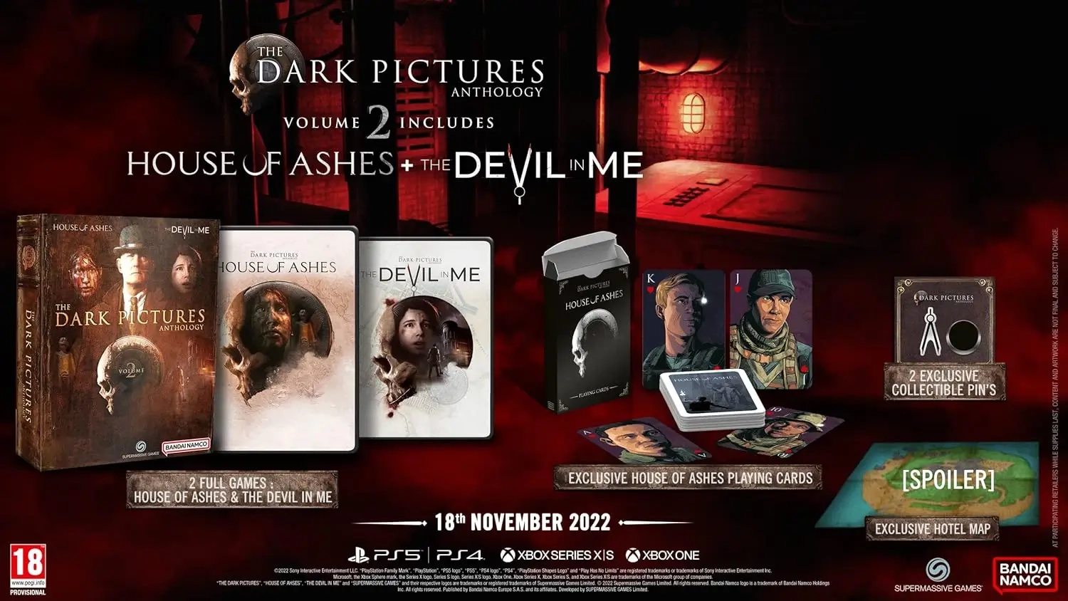 The Dark Pictures Anthology Collection Volume 2 (The Devil in Me) - PS5 - Used  for sale in Egypt from Games2Egypt