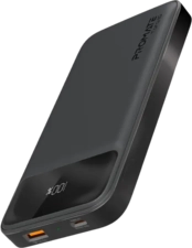 Promate Torq-10 (USB and Type C) Power Bank - Black  for sale in Egypt from Games2Egypt