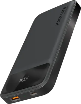 Promate Torq-10 (USB and Type C) Power Bank - Black