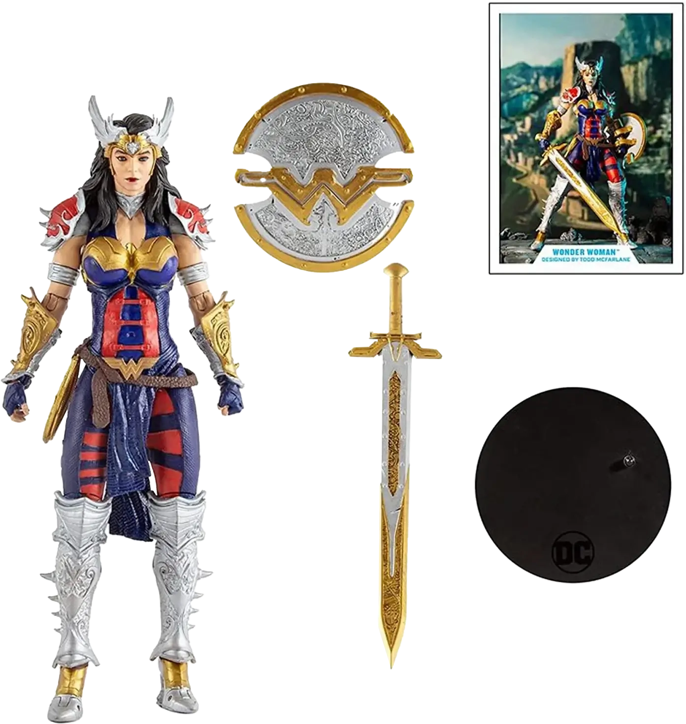 McFarlane Toys DC Multiverse - Wonder Woman Action Figure - 18cm  for sale in Egypt from Games2Egypt