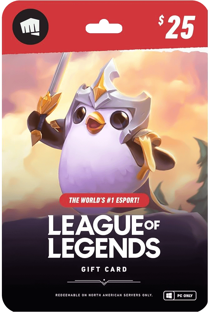 League of Legends Gift Card $25 - North America  for sale in Egypt from Games2Egypt